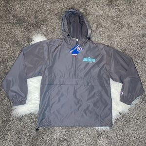 NWT medium Champion Juno Beach pack n’ go pullover windbreaker jacket.